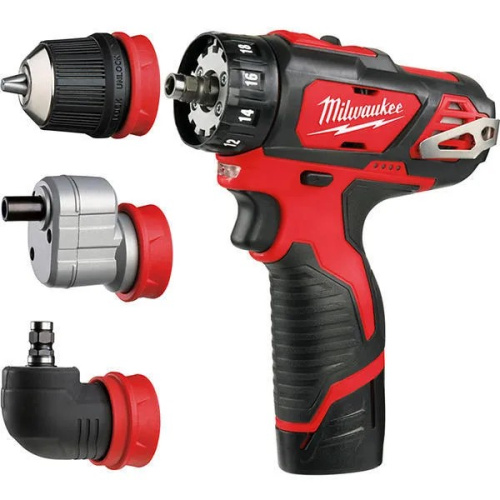 Дрель-шуруповерт Milwaukee M12 FPDXKIT-202x (4933464138) 2АКБ+ЗУ