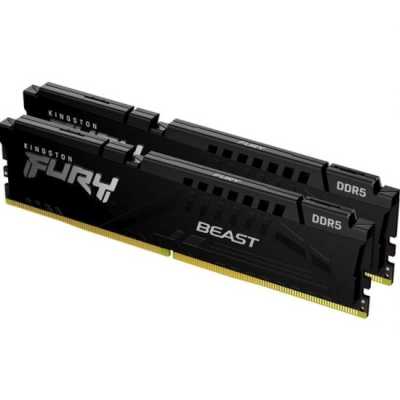 ОЗУ Kingston FURY Beast Black EXPO Gaming Memory (KF560C36BBEK2-16) DDR5 6000 16GB DIMM Non-ECC, CL36 , 1.35V, (Kit of 2) 1RX16 36-38-38