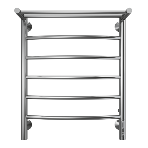 Электрический полотенцесушитель Terminus Классик П6 500х650 quick touch с полкой