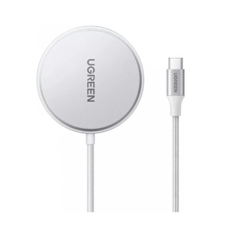 Беспроводное ЗУ UGREEN W703 (35565) Wireless Charger with MagSafe 15W(For iOS Device) White