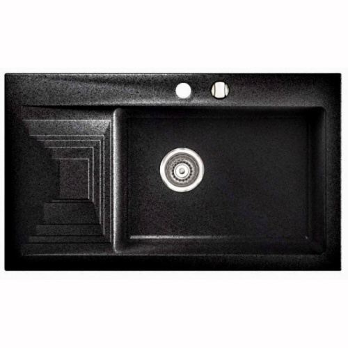 Кухонная мойка Marmorin Halit 520 113 012 black Metalic