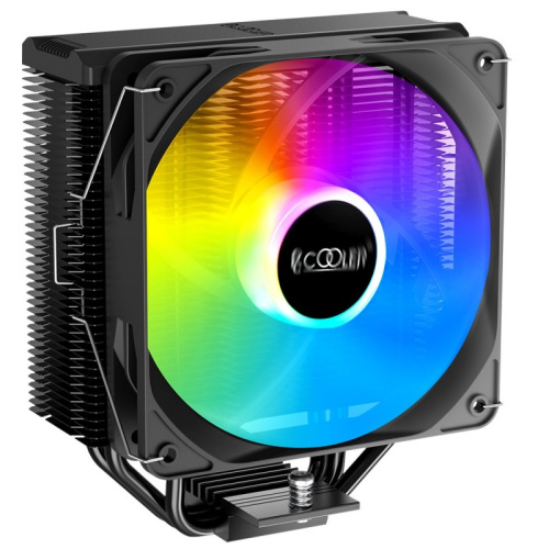 Кулер PCCooler Paladin EX300S S115X/1200/1700/AM4 TDP 125W, 120mm PWM Dynamic Multi-Color LED, 3 тепловые трубки 6мм, 400-1800RPM, 28,6dBa