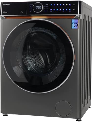 Стиральная машина HIBERG i-DDQ10 - 814 Sd серый