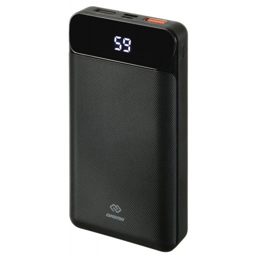 Внешний аккумулятор Digma DG-20000-PL-BK Li-Pol 20000mAh 3A+3A черный 2xUSB