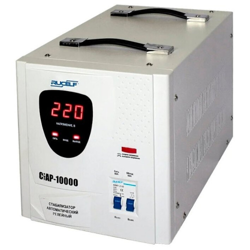 Стабилизатор напряжения Rucelf СтАР-10000 белый
