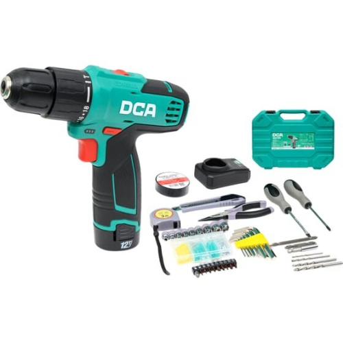 Дрель-шуруповерт DCA ADJZ1202i (Type TD) АКБ+ЗУ