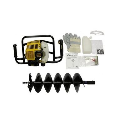 Мотобур CHAMPION AG 252 + шнек 200 мм C8053 (AG252)