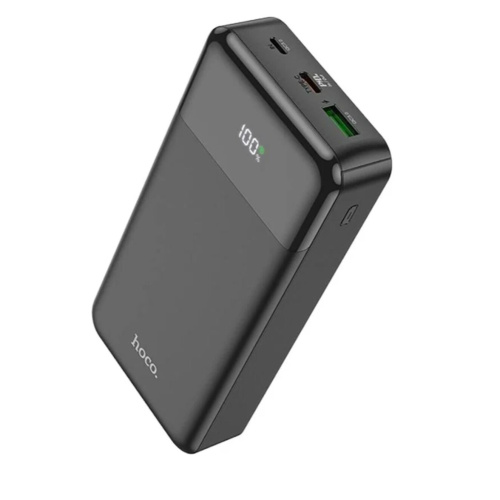 Аккумулятор внешний резервный HOCO J102A Cool figure 20000mAh (черный)
