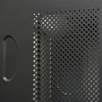 Корпус Powerman (IN-WIN) ES722BK/6111491 MiniTower 400 Вт mATX черный