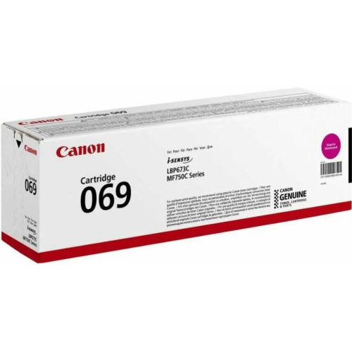 Картридж лазерный Canon 069M 5092C002 пурпурный (1900стр) для Canon MF752Cdw/754Cdw, LBP673Cdw