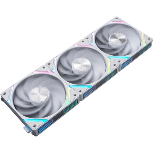 Комплект вентиляторов (3 шт.) 1STPLAYER XF7R White ( XF7R-WH-3IN1) / 120mm Reverse ARGB 3pin 5V PWM 4pin 12V 600-2000rpm 56.8cfm 33.12dBA