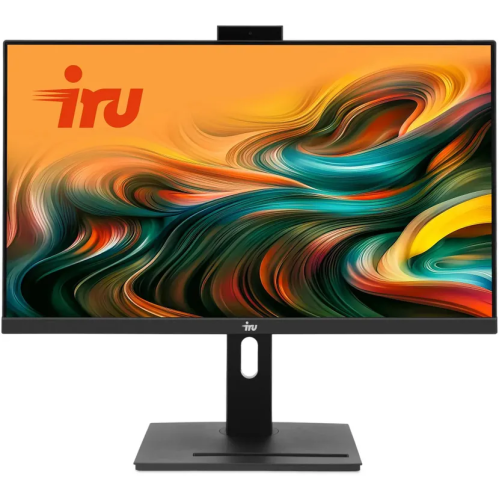 Моноблок IRU 23IM-2156256 23.8" Full HD i5 12450H (2) 16Gb SSD512Gb UHDG без ОС GbitEth WiFi BT 90W Cam черный 1920x1080