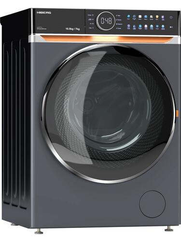 Стирально-сушильная машина HIBERG i-DDQ10 - 10714 Sd серый