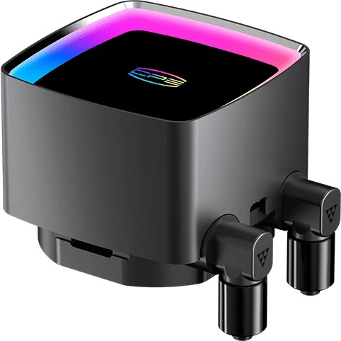 СВО PcCooler DE360 Max BK Black (300W, 360mm, ARGB Pump, Fans 3x120mm, 66CFM, 34.3dBA, 2200RPM/ height 54mm)