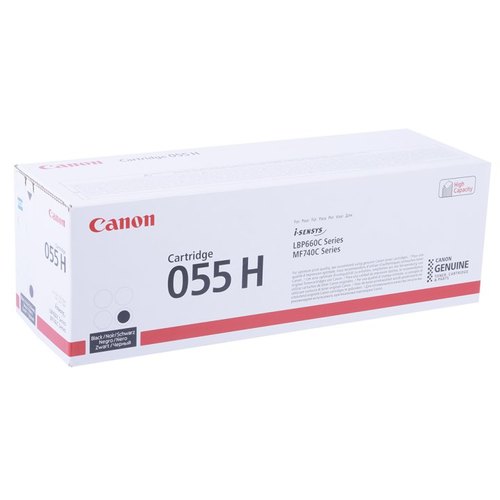 Картридж лазерный Canon 055 H BK 3020C002 черный (7600стр.) для Canon MF746Cx/MF744Cdw/MF742Cdw/LBP664Cx/663Cdw