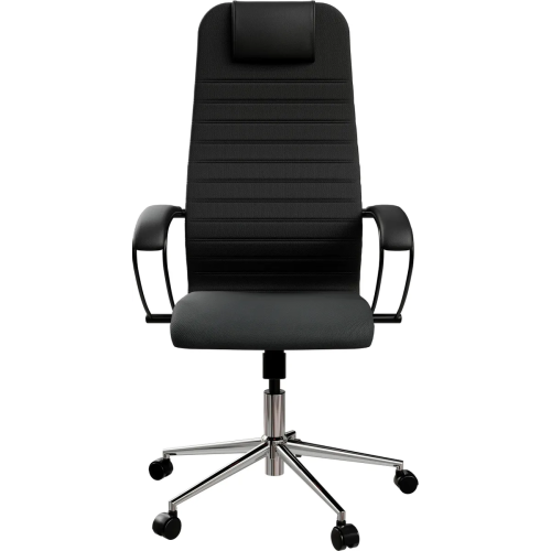 Кресло Метта SU-B-10 (ZE4.12.1.2A2) черный сиденье черный сетка с подголов. крестов. металл хром