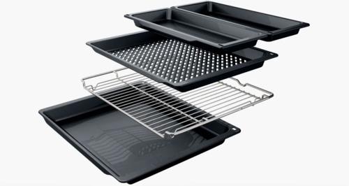 Электрический духовой шкаф Bosch HJG852YS0 серебристый