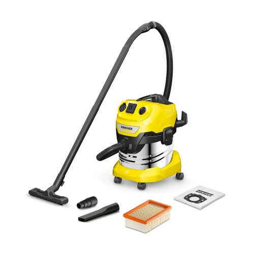 Строительный пылесос Karcher WD 4 P S V-20/5/22 (1.628-290.0) желтый