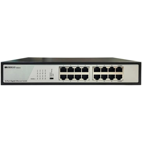 Неуправляемый коммутатор ORIGO OS2216/A1A 16x1000Base-T