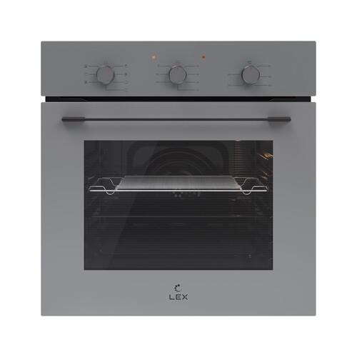 Электрический духовой шкаф LEX EDM 075 GR серый