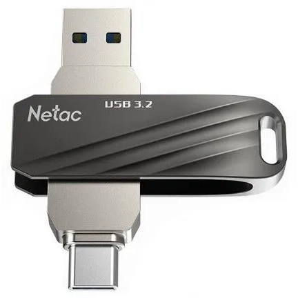USB-флешка Netac US11 NT03US11C-128G-32BK 128GB USB3.0+TypeC Dual Flash Drive 128GB