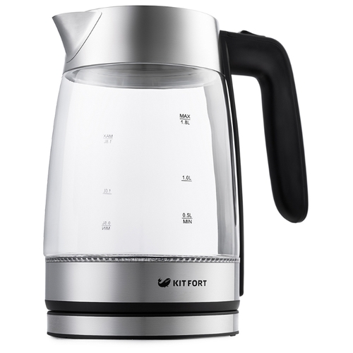 Чайник Kitfort КТ-641 серебристый