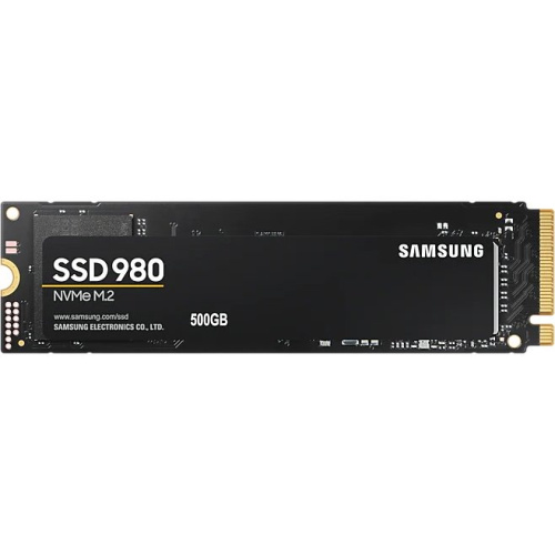 SSD Samsung MZ-V8V500BW 980 SSD 500Gb V-NAND 3-bit MLC, M.2 (2280) PCIe 3.0 x4, NVMe 1.4, R3100/W2600, IOPs 400 000/470 000