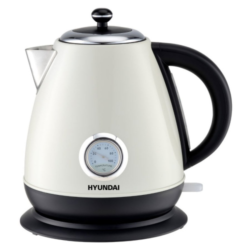 Чайник Hyundai HYK-S4502 жемчужный/черный