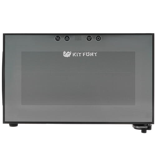 Винный шкаф Kitfort КТ-2403 черный