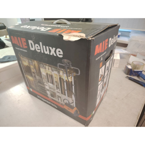 УЦ Отпариватель MIE Deluxe 380638 белый (плохая упаковка, б/у, нет документации, ремонт контактов утюжка)