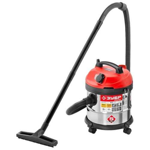 Строительный пылесос Зубр ПУ-20-1400 М3 серый