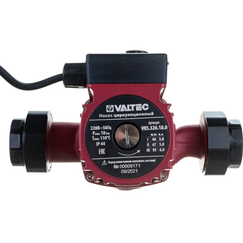 Насос циркуляционный Valtec VRS 32/6 180 VRS.326.18.0 с гайками