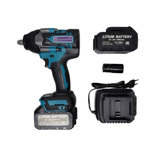 Гайковерт AktiTool ударный BG204 Set (101311) Li-ion 2 шт, ЗУ