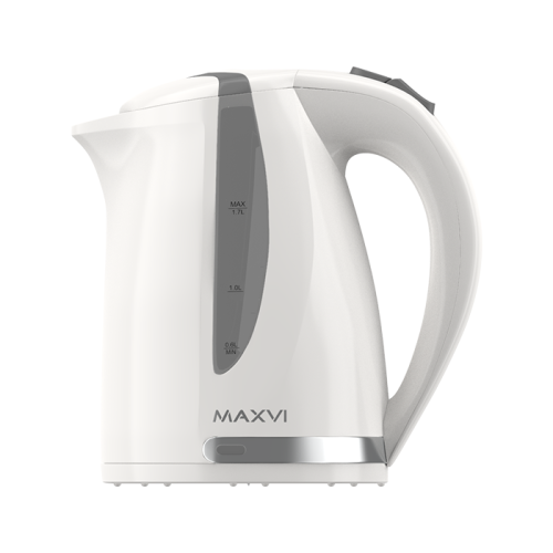 Чайник MAXVI KE1701P white-grey
