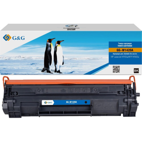 Картридж лазерный G&G GG-W1420A (W1420A) черный (950стр.) для HP LJ M110w/MFP M140w