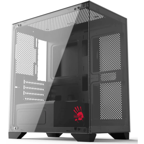 Корпус BLOODY BD-CC103, mATX, Mini-Tower, без БП, черный