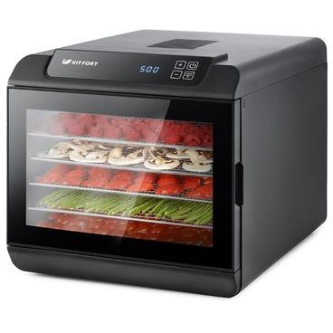 Сушка для фруктов и овощей Kitfort КТ-1904 черный