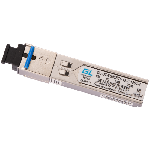 SFP модуль GIGALINK GL-OT-SG06SC1-1550-1310-B