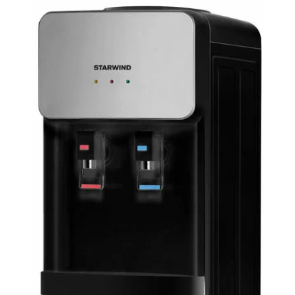 Кулер Starwind Sw-1011Eb Напольный Электронный Черный/Серебристый