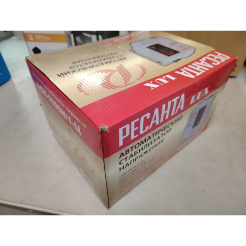 УЦ Стабилизатор напряжения Ресанта АСН-1500Н/1-Ц серый (плохая упаковка, ремонт контактной группы)