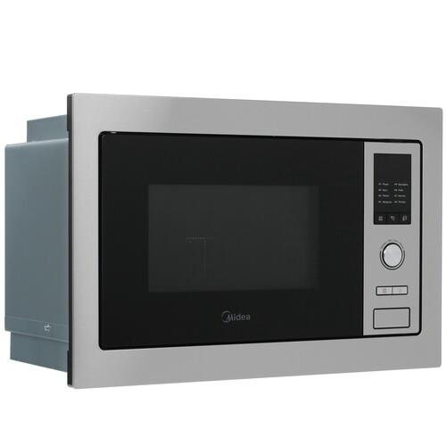 Встраиваемая микроволновая печь Midea AG925BVW серебристый