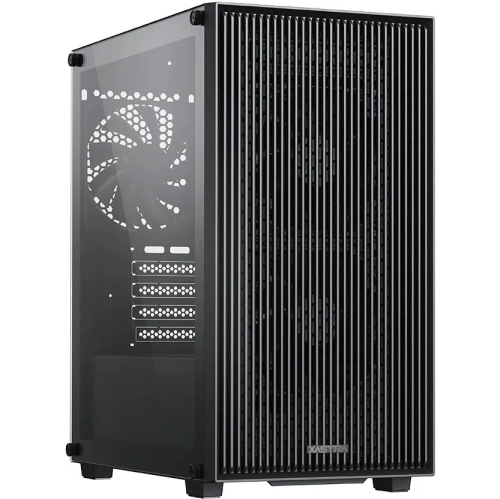 Корпус XASTRA A307M 3BK Black (A307M-3FC12BK) mATX/Mesh/ tempered glass / 3x120mm PWM FC black fans