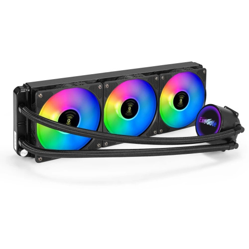 СВО ExeGate BlackWater-360.PWM.RGB (EX297325RUS) (RGB подсветка, LGA2066/2011/1366/1150/1151/1155/1156/1200/1700/1851/AM4/AM5)
