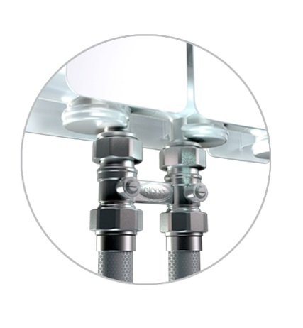 Алюминиевый радиатор отопления  Rifar Alum Ventil 500 Vr 11 Секций