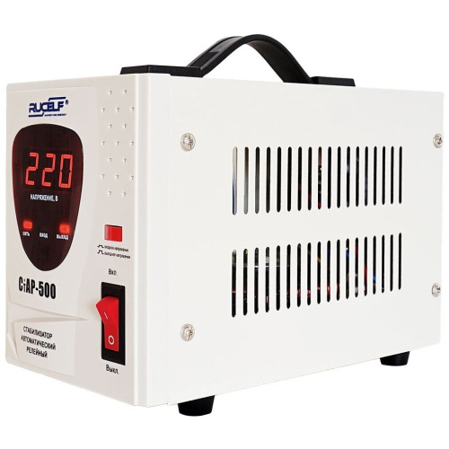 Стабилизатор напряжения Rucelf СтАР-500 белый