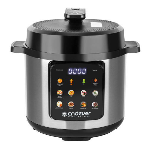 Скороварка-мультиварка Endever Vita-133 черный/стальной