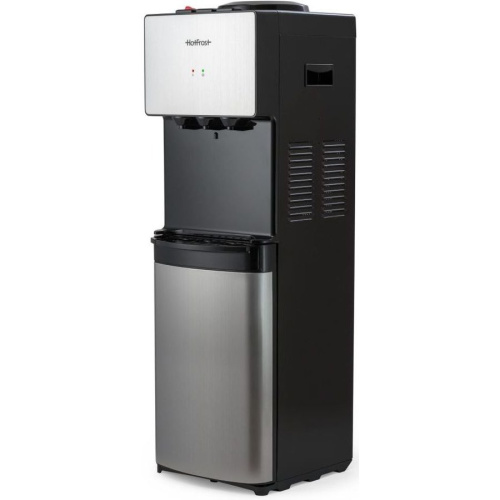 Кулер Hotfrost V400BS напольный компрессорный серебристый/черный