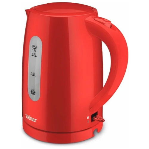 Чайник ZELMER ZCK7616R красный, 1,7л, 2200Вт, пластик