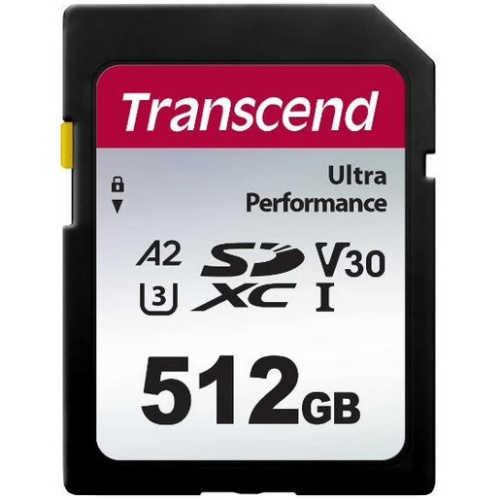 Карта памяти Transcend TS512GSDC340S SD 512GB SDХC UHS-I U3 V30