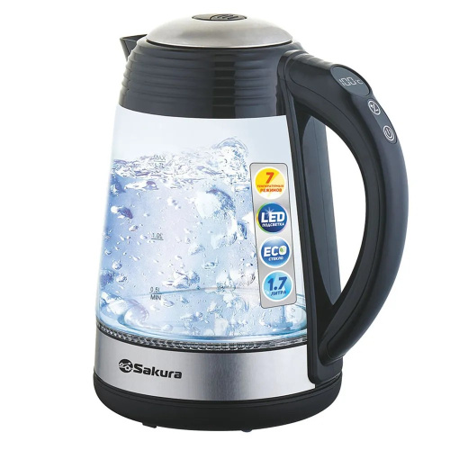 Электрочайник SAKURA SA-2173DBK LED дисплей